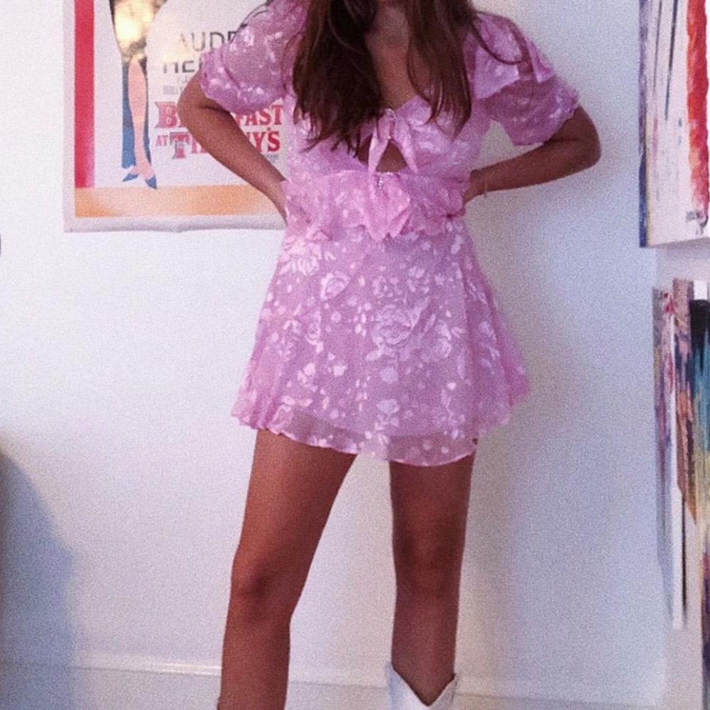 For Love and Lemons Cosmo Mini Dress